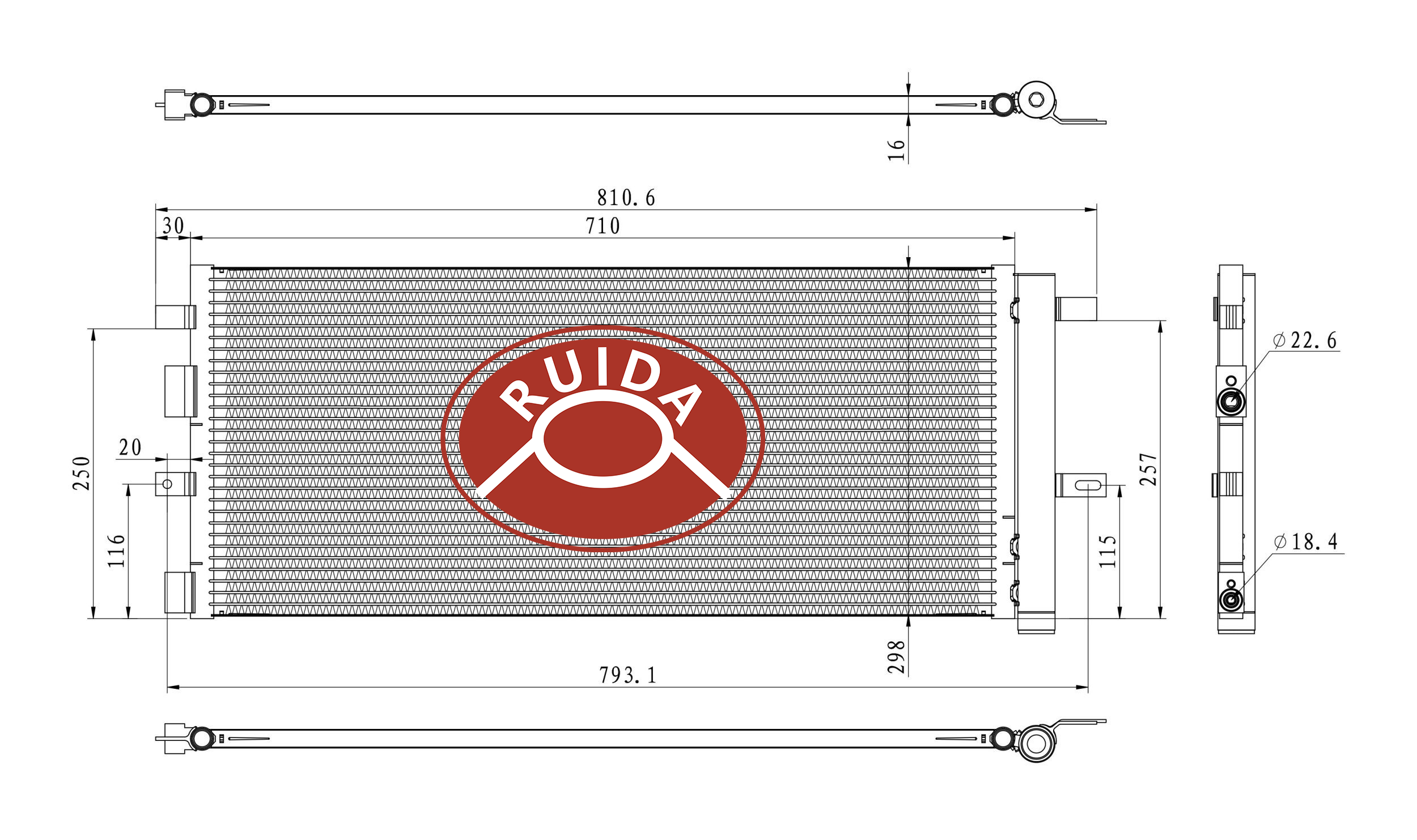 Automotive A/C Condensers