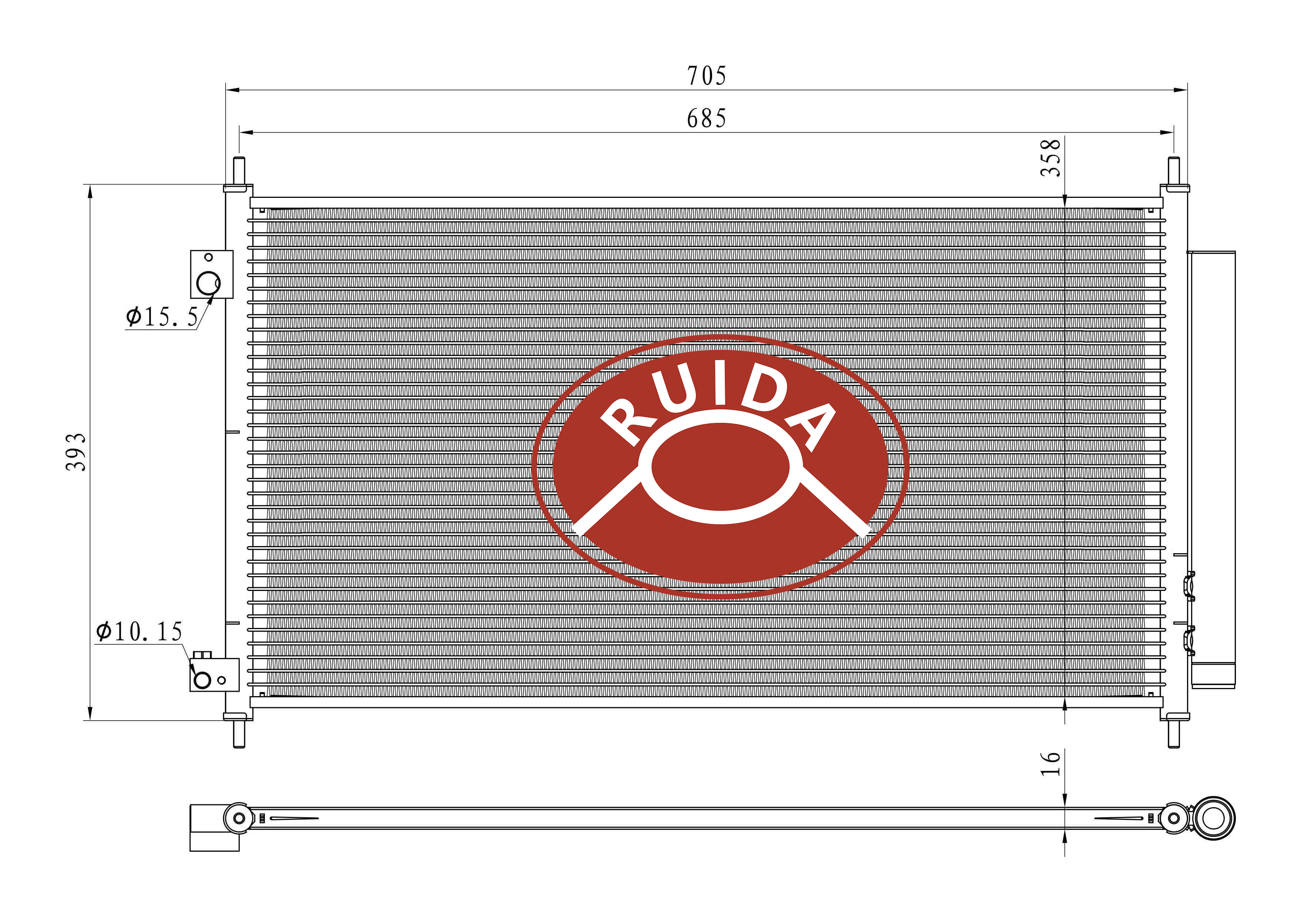 DPI30024 ,Automotive Replacement Air Conditioning Condensers